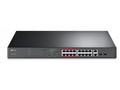 TP-LINK TL-SL1218MP 16-Port 10, 100Mbps PoE+ Switc
