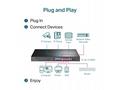 TP-LINK TL-SL1218MP 16-Port 10, 100Mbps PoE+ Switc
