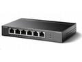 TP-Link TL-SF1006P, 6-portový PoE switch, 4x PoE+