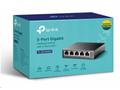 TP-Link TL-SG1005LP PoE switch 5xGLAN 4xPoE out 80