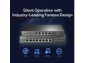 TP-Link switch TL-SG108-M2 (8x2,5GbE, fanless)
