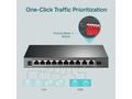 TP-Link TL-SG1210MP - 10-Port Gigabit Desktop Swit