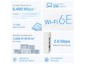 TP-Link Deco XE75 Pro(1-pack) - Multi-Gig 2,5 Gbps