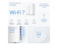 TP-Link BE19000 Whole Home Mesh Wi-Fi 7 System(Tri