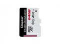 KINGSTON 64GB microSDHC Endurance 95R, 30W C10 A1 