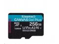 KINGSTON 256GB microSDXC Canvas Go! PLus 170R, 100