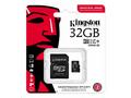 Kingston MicroSDHC karta 32GB Industrial C10 A1 pS