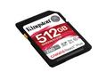 Kingston SDXC karta 512GB Canvas React Plus, UHS-I