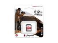 Kingston SDXC karta 512GB Canvas React Plus, UHS-I