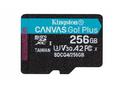 Kingston MicroSDXC karta 256GB Canvas Go! Plus, R: