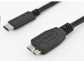 PremiumCord USB-C, M - USB 3.0 Micro-B, M, 0,6m