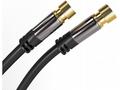 PremiumCord Satelitní antenní HQ kabel F male - F 