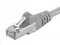 Premiumcord Patch kabel FTP, CAT6, AWG26, 15m,šedá