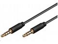 PremiumCord Kabel Jack 3.5mm 4 pinový M, M 1m pro 