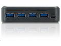 ATEN USB 3.0 přepínač periferií 2:4