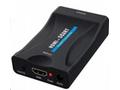 PremiumCord Převodník HDMI na SCART s napájecím zd