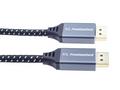 PremiumCord DisplayPort 1.4 přípojný kabel, kovové