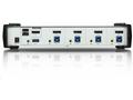 ATEN 4-port DisplayPort KVMP USB3.0, audio