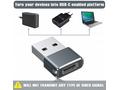 PremiumCord Aluminium USB C female - USB2.0 A Male