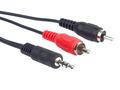 PremiumCord Kabel Jack 3.5mm-2xCINCH M, M 1,5m