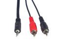 PremiumCord Kabel Jack 3.5mm-2xCINCH M, M 1,5m