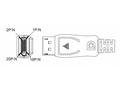 PremiumCord DisplayPort přípojný kabel M, M 1m