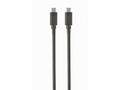 Gembird kábel nabíjací USB-C (M) na USB-C (M), 1 m