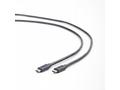 Gembird kábel nabíjací USB-C (M) na USB-C (M), 1 m