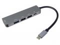 PremiumCord USB-C na HDMI + USB3.0 + 2x USB2.0 + P