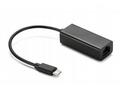 Adaptér C-TECH Type-C na LAN, M, F, 15cm