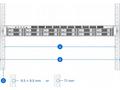 Synology RKS-01 sada ližin pro FS2500