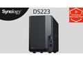 Synology DiskStation DS223, 2-bay NAS, CPU QC Real