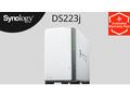 Synology DS223j 2x SATA, 1GB RAM, 2x USB 3.0, 1x G