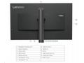 Lenovo LCD P32p-30 31,5" IPS, 3840x2160, 6ms, HDMI