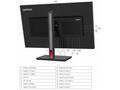 Lenovo LCD P27pz-30 27" IPS miniLED, 3840x2160, 6m