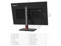 Lenovo LCD P32pz-30 31,5" IPS miniLED, 3840x2160, 