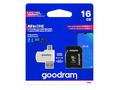 GOODRAM microSDHC karta 16GB M1A4 All-in-one (R:10