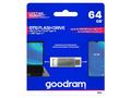 GOODRAM Flash Disk 64GB ODA3, USB 3.2, stříbrná