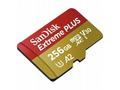 SanDisk Extreme PLUS microSDXC 256GB 200MB, s +ada