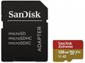 SanDisk Extreme microSDXC 128GB 190MB, s + adaptér