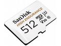 SanDisk High Endurance microSDXC 512GB, C10, U3, V