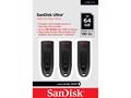 SanDisk Ultra - Jednotka USB flash - 64 GB - USB 3