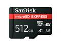 SanDisk micro SDXC karta 512GB Express (880, 650 M