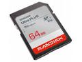 Sandisk Ultra PLUS SDXC karta 64GB UHS-I, V10, U1,
