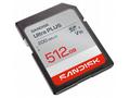 Sandisk Ultra PLUS SDXC karta 512GB UHS-I, V10, U1