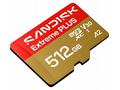 SanDisk MicroSDHC karta 512GB Extreme PLUS (R250, 