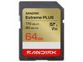 SanDisk SDXC karta 64GB Extreme PLUS (R170, W80 MB