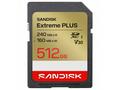 SanDisk SDXC karta 512GB Extreme PLUS (R240, W160 