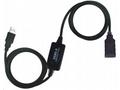 PremiumCord USB 2.0 repeater a prodlužovací kabel 