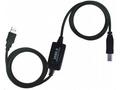 PremiumCord USB 2.0 repeater a propojovací kabel A